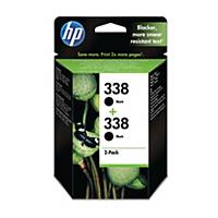 HP 338 2-Pack Black Original Ink Cartridges (CB331EE)