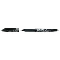 Pilot Frixion gel pen with cap 0,7 mm black