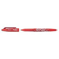 Pilot FriXion gel pen with cap, 0.7 mm, red