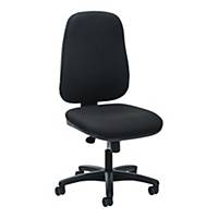 J962 SYNCHRONE CHAIR HIGH BACK BLACK - ARMS NOT INCLUDED