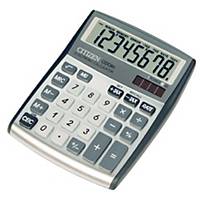 Citizen CDC80 rekenmachine voor kantoor, zilvergrijs, 8 cijfers