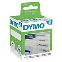Étiquettes pour classeurs Dymo 99019, l 190 x H 59 mm, 1 rouleau de 110