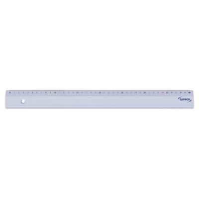 LYRECO PLASTIC RULER 40CM