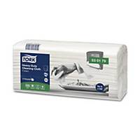 Tork W4 White 1 Ply Heavy Duty Cleaning Cloth - Pack of 105