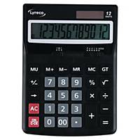 Lyreco calculator, 12-digit display, black