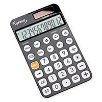 Lyreco Office Premier rekenmachine voor kantoor, compact, zwart, 12 cijfers