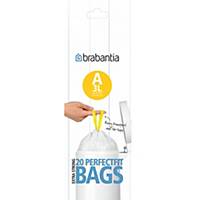 Waste bag (Code A) Brabantia PerfectFit, 3 litres, pack of 20 pieces