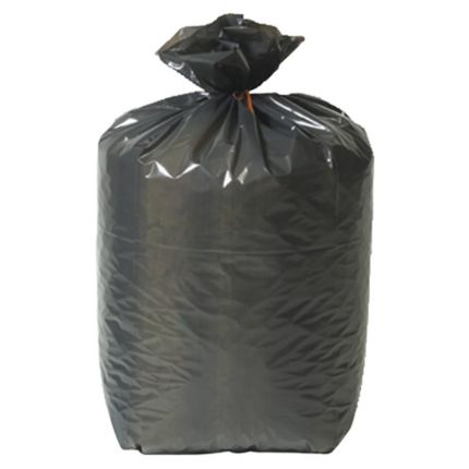 Sac poubelle recyclé lien classique 50 L 30 microns-carton de 500