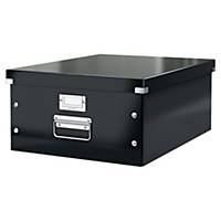 LEITZ WOW CLICK AND STORE LARGE ARCHIVING BOX BLACK