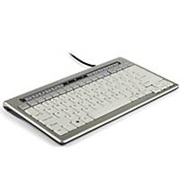 BE S-Board 840 USB compact-keyboard ergonomic silver/gray - QWERTY English