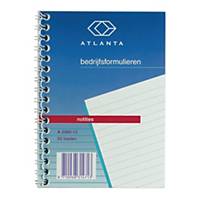Djois Atlanta A206012 spiraal notitieboekje, 148 x 105 m, gelijnd, 50 vellen