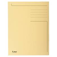 Exacompta 3-flap folders folio cardboard 275g gems - pack of 50