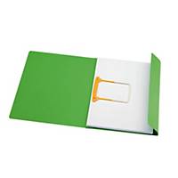 Jalema Secolor Clipmap met hechtsysteem, A4, karton 270 g, groen, per map