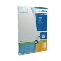 Herma Label A4 4458 200 x 297mm Multipurpose white - Pack of 100