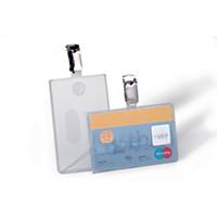 Durable 8113 houder voor magneetkaart, 90 x 54 mm, per 25 kaarthouders