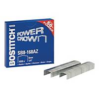 Bostitch staples SB8 galvanized 30 sheets - box of 1050