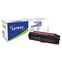Toner Lyreco compatible avec HP CF383A, 2700 pages, magenta