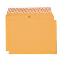 Envelope Elco Banker 34873, C4, without window, 120 g/m2, yellow, Pack of 250