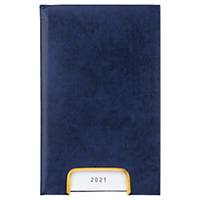 Desk Diary Biella Disponent 807401 352/7, 11x16.5 cm blue