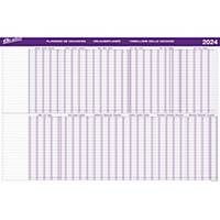 Planner annuale Bo Office BP105, panoramica annuale, 20 persone