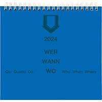 Wochenplaner Biella Wer-Wann-Wo SP21108, 1 Woche pro Seite