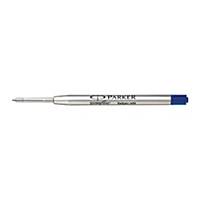 Recharge pour stylo-bille Parker Quink, B, largeur de trait 1,0 mm, bleu