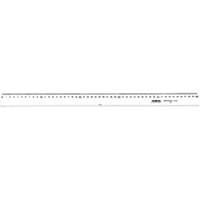 Grafonorm Plexigum ruler, 50 cm, transparent