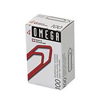 Büroklammern Omega 4/100, 32 mm, Packung à 100 Stück