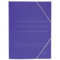 Carpeta con gomas Mariola - folio - cartón - azul
