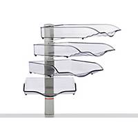 Schwenkflügler Novus Copy Swinger, 4er- Set, grau/transparent