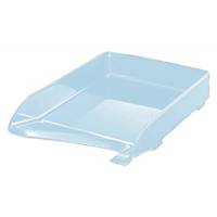 Letter tray Leitz 5220, A4, crystal clear