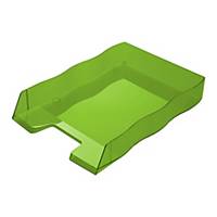 Briefkorb Styrofile, C4, grün transparent