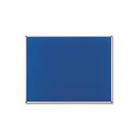 Textilní nástěnka Nobo Classic, 120 × 90 cm, modrá
