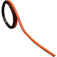 Bande magnétique pour tableaux BoOffice 5x1000 mm, orange