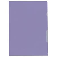 Transparent folder Kolma A4 59744 A4, PP, violet, package of 100 pcs