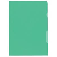 Transparent folder Kolma Visa Dossier 59434 A4, PP, green, package of 100 pcs