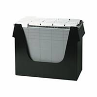 Boîte à dossiers suspendus Ornalon, l360 x P160 x H272 mm, noir