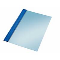 Pack 10 dosieres con fástener metálico Esselte - folio - PVC - 150 hojas - azul