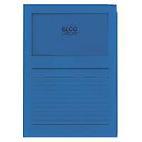 Organisation folder Elco Ordo Classico 29489, printed, ryl blue, pack 100 pcs