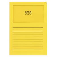 Organisation folder Elco Ordo Classico 73695, intense yellow, pack of 10 pcs