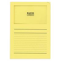 Organisationsmappe Elco Ordo Classico 73695, gelb, Packung à 10 Stück