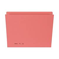 Insert folder for A4 31,7 x 22/23,5 cm, 240 g/m2, pink, pack of 100