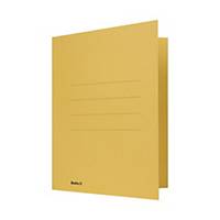 Cartellina 3 lembi A4, cartone, giallo (170400)