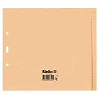 Ledger Biella A4 partial covering, paper, 24 pcs, light brown