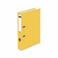 LYRECO BINDER A4 4 CM YELLOW, MANUFACTURED WITH BIELLA