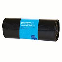 REFUSE SACKS 35 L LDPE WITH STRAP 20/ROLL