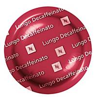 Nespresso Lungo Decaffeinato - Box Of 50 Coffee Capsules