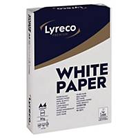 Carta fotocopia Lyreco Premium A4 80 gm2, bianco brillante, 1/2 pal. 50.000 ff.