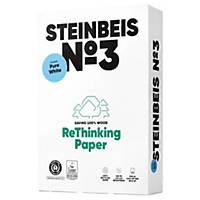 Kopierpapier Steinbeis N°3 A4, 80 g/m2, weiss, Pack à 500 Blatt