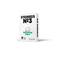 Steinbeis Kopierpapier Recycling No. 3; A4, 80g, 90er-Weiße, 500 Blatt